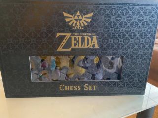 Legend Of Zelda Chess Set. ,  Never Played.  $100.