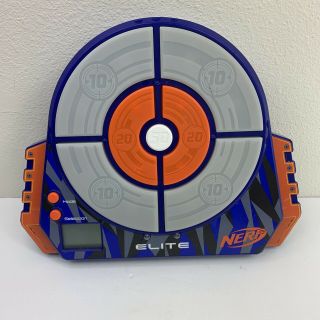 Nerf Elite Target Toy Light Up Bullseye Mode Selection Buttons Wall/freestanding