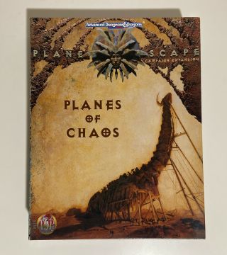 Planescape Planes Of Chaos Box Set,  Complete,  Dungeons & Dragons,  Ad&d 2603