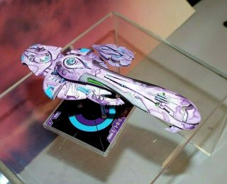 Halo Fleet Battles Covenant Ors Heavy Cruiser,  Adp Escort Ship Miniature Set