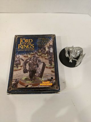 Games Workshop Lord Of The Rings Lotr Middle - Earth Isengard Troll Metal