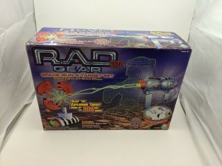 Rare & Vintage R.  A.  D 2.  0 Space Gun & Target Set Complete &