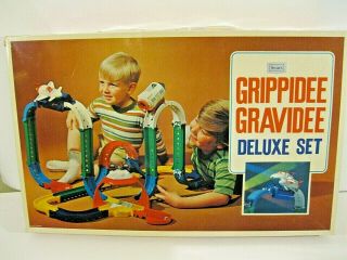 Vintage 1969 Tomy Sears Grippidee Gravidee Deluxe Set Complete Vf,  Boxed Nr