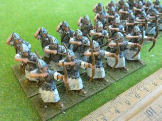 28mm nicely painted metal Imperial Roman Eastern Archers x30 2