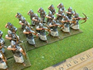 28mm nicely painted metal Imperial Roman Eastern Archers x30 3