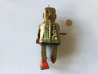 Vintage Ko Japan Ratchet Robot Parts