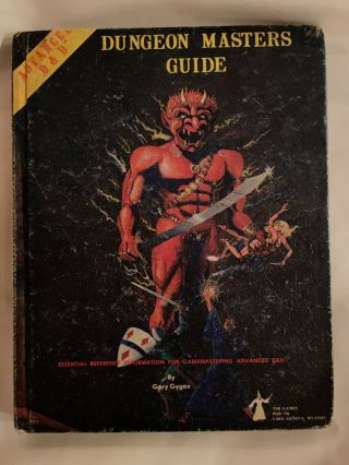 Tsr Ad&d Dungeon Masters Guide 1st Print