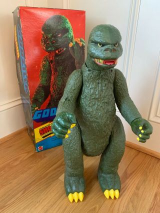 Godzilla Shogun Warriors Mattel 1977 19 Inch With Box