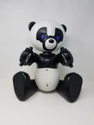 Wowwee RoboPanda Robot Panda Interactive Toy w/ No.  1 & No.  2 Cartridges 2