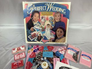 Perfect Wedding Board Game 1993,  Cadaco 100 Complete Bachelorette Bridal Shower