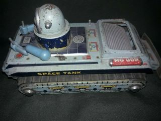 Space Thank Robby Tin Very Rare Vintage Toys Opertay Battery Made In China