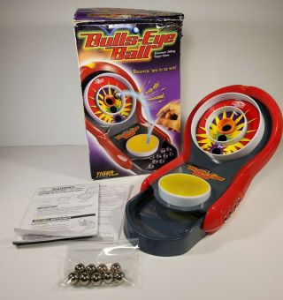2003 Tiger Hasbro Bulls - Eye Ball Electronic Target Game Includes 9 Balls