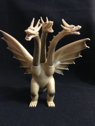 King Ghidorah Bandai Godzilla 1984 Vintage 9 " Figure