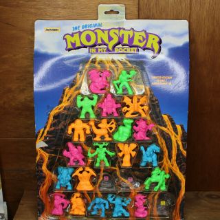 Monster In My Pocket Series 2 Assortment A On Cardboard Display 21 / 24 Mimp