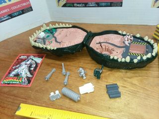 Godzilla Vs Mecha Godzilla Micro Playset 1994 Trendmasters 98 Complete