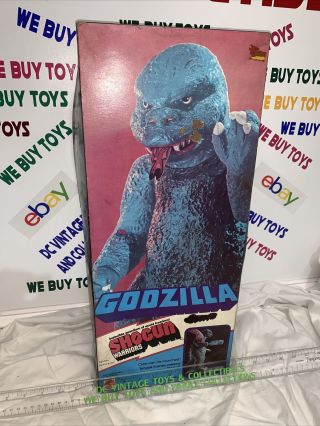 Vintage 1977 Mattel Toy Shogun Warriors Godzilla Empty Box Only