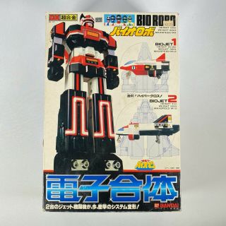 1984 Bandai Bio Robot Bio Man Gc - 13 Dx Chogokin Die Cast