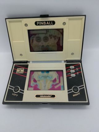 NINTENDO GAME AND & WATCH Pinball 1983 JAPAN 2
