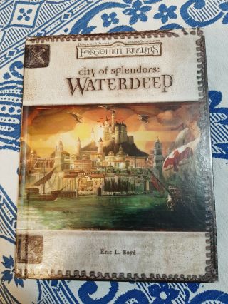 Dungeons And Dragons 3.  5 Forgotten Realms City Of Splendors Waterdeep