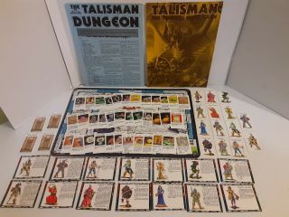 1987 Talisman (1st - 2nd) Dungeon Expansion Games Workshop 100 Complete Rpg D&d