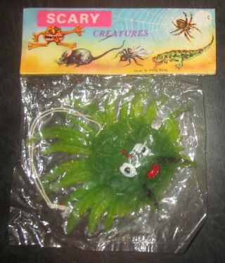 Rubber Monster Jiggler Scary Creatures Hong Kong In Pack