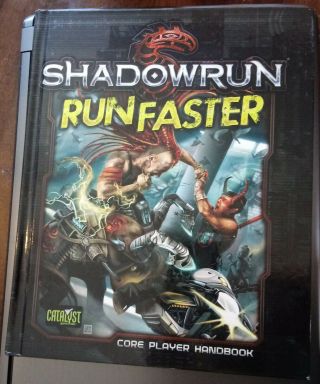 Catalyst Shadowrun 5th Ed Run Faster (1st Printing)