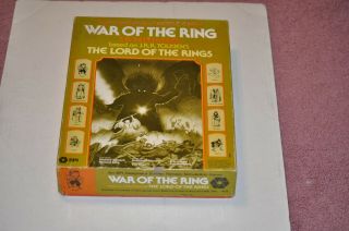 Spi Games Of Middle Earth - War Of The Ring - Designer Edition Punched