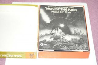 SPI Games of Middle Earth - War of the Ring - Designer Edition Punched 3