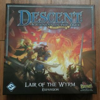 Lair Of The Wyrm Expansion For Descent Journeys In The Dark 2nd Edition Ffg Game