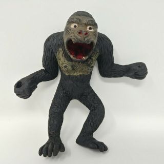 Vintage Rko General 6 " Rubber Jiggler King Kong Gorilla From Hong Kong No Lady