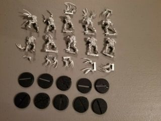Warhammer 40k Necron Flayed Ones Oop Metal (partially Assembled,  Unpainted) X10