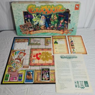 Vintage Elixir Three Wishes Wizard Role Playing Strategy Board Game Tsr 1990