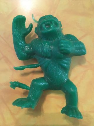 Vintage Palmer Plastics King Kong Monster Gorilla Plastic Figure Green
