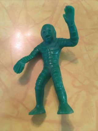 Vintage Palmer Plastics Monster Creature From Black Lagoon Green Plastic Figure