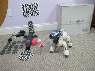 Sony Aibo Ers - 7 White With Box