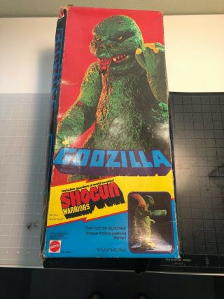 Vintage Godzilla 1977 Mattel Shogun Warriors 19 " Figure Complete