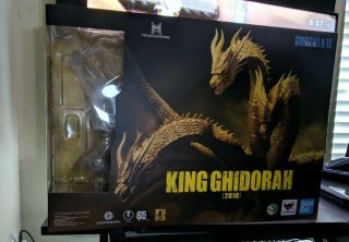 S.  H.  Monsterarts " King Ghidorah " Godzilla King Of The Monsters 2019 Bandai Japan