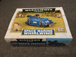 Warhammer 40k Whirlwind Space Marines Rogue Trader/2nd Ed.  Plastic/ Metal Oop Gw