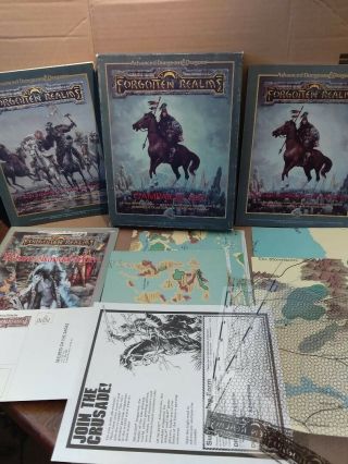 Ad&d Forgotten Realms Campaign Set Isbn:0008384727 Upc:046363010317 Dungeons
