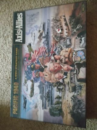 Axis And Allies Pacific 1940 2nd Edition - To Us - Never Played