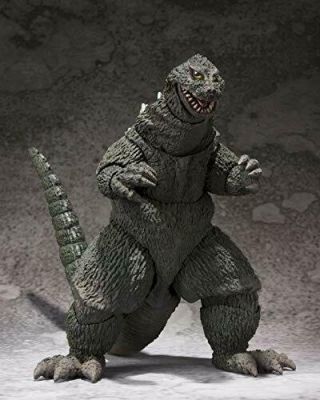S.  H.  Monsterarts Godzilla 1962 Action Figure Pvc Abs 160mm Japan Gift Monster