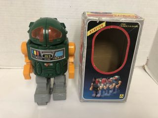 Vintage Monster Robot Space Robot 369 Batt Operated Made In Taiwan W/box