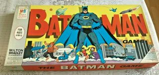 Vintage Milton Bradley,  1966 The Batman Game,  No.  4648