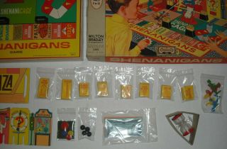 Vintage 1966 Shenanigans Board Game Complete Milton Bradley Carnival of Fun 3