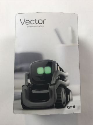 Anki Vector Home Companion Robot & Charger Missing Cube,  Alexa Built In