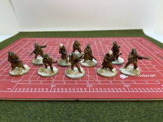 Bolt Action Painted 28mm U.  S.  Army 10 Man Squad Winter