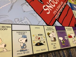 Monopoly – Snoopy It’s A Dogs Life Collectors Edition 3