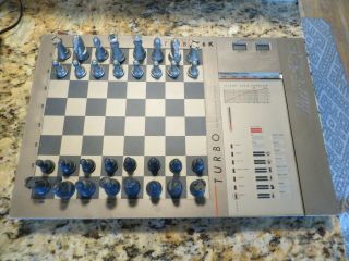 Scisys Kasparov Turbo 16k Electronic Chess Computer 270 1985 - Complete