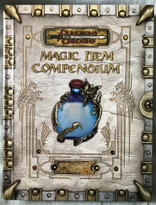 Dungeons And Dragons 3.  5 Magic Item Compendium Wotc Hc
