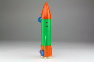 1970s Space Friction Rocket Toy Vintage Ussr Russian Plastic 25cm 10 "